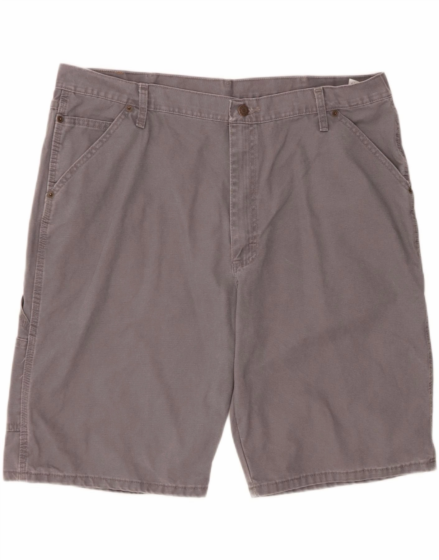 Odor Control Technology floral shorts WRANGLER Mens Cargo Shorts W42 2XL Grey Cotton