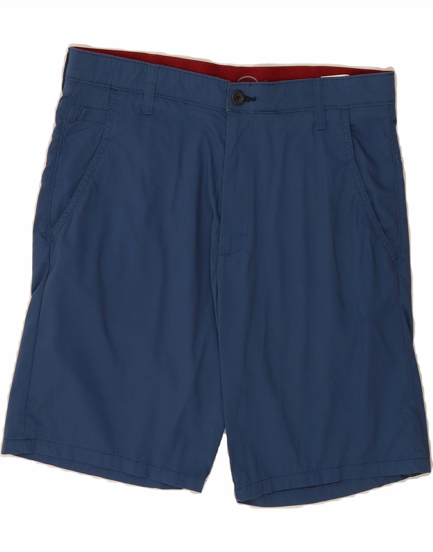 overalls WRANGLER Mens Casual Shorts W34 Large Blue Cotton