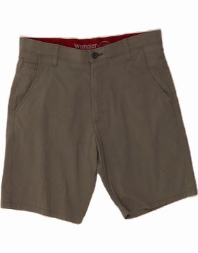 WRANGLER Mens Casual Shorts W34 Large  Grey Cotton Light Reflective Trim