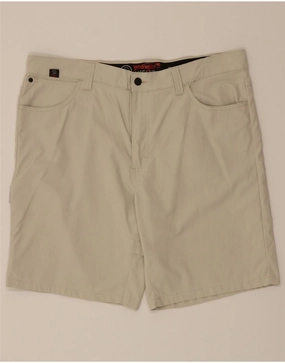 martial arts gear WRANGLER Mens Casual Shorts W38 XL Beige Nylon