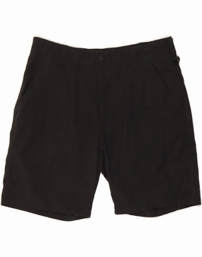 Quick Evaporation Fabric Vented Hem Details WRANGLER Mens Chino Shorts W34 Large  Black