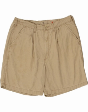 Silk Touch WRANGLER Mens Chino Shorts W38 XL Beige Cotton