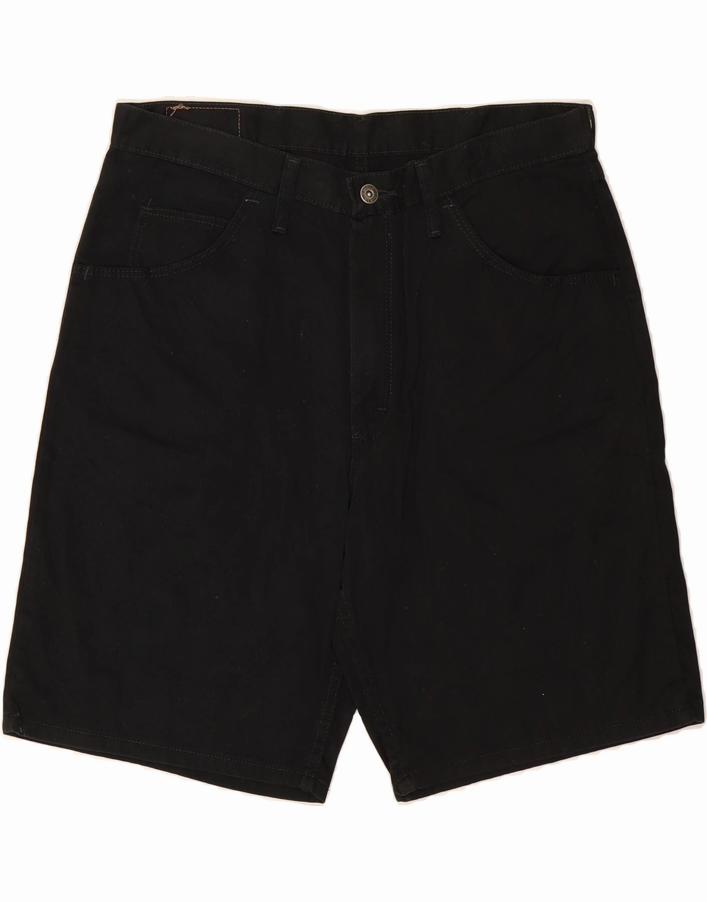 Breathable fabric construction fishing outfit WRANGLER Mens Denim Shorts W34 Large  Black Cotton