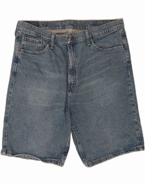 WRANGLER Mens Denim Shorts W38 XL  Blue Cotton LightweightFabric skiing outfit