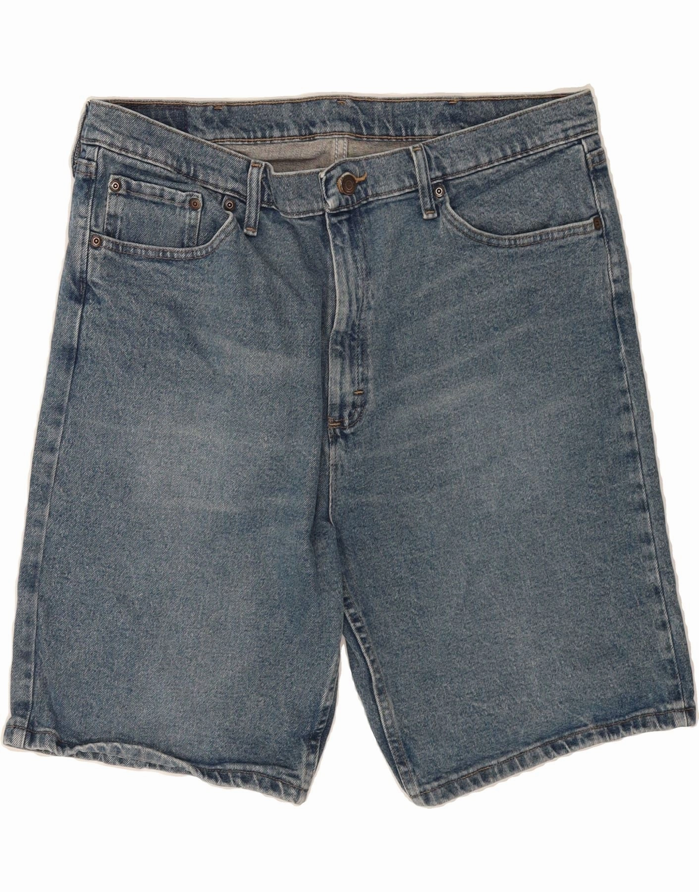 WRANGLER Mens Denim Shorts W38 XL  Blue Cotton LightweightFabric skiing outfit