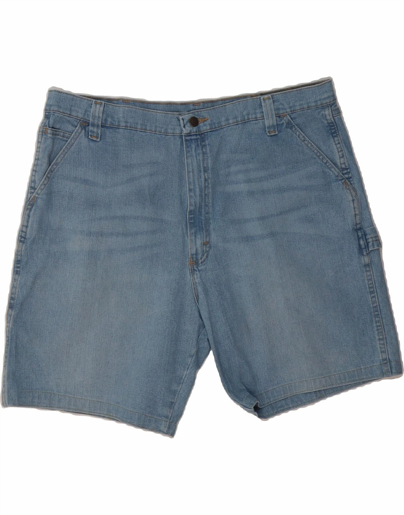 Breezy Flex WRANGLER Mens Denim Shorts W40 XL Blue Cotton