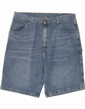 fashion industry WRANGLER Mens Denim Shorts W42 2XL Blue Cotton