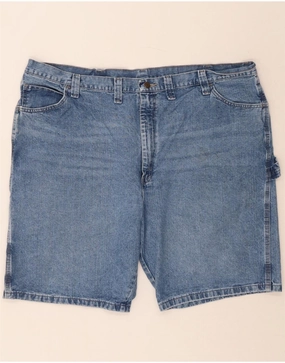 WRANGLER Mens Denim Shorts W46 3XL Blue Cotton Eye-catching Design