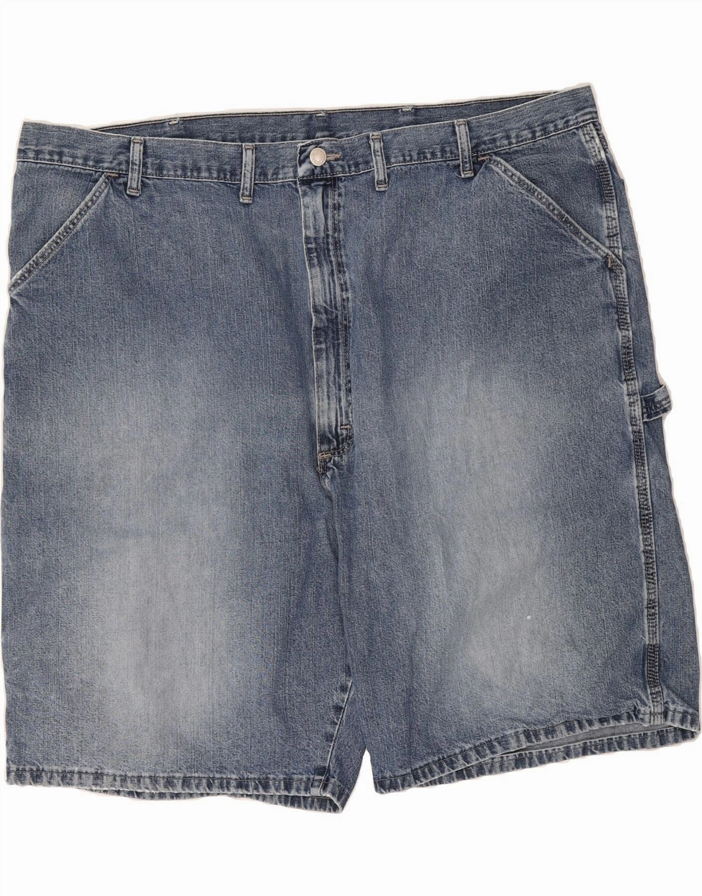 Anti Slip Waist Grip WRANGLER Mens Denim Shorts W46 3XL Blue