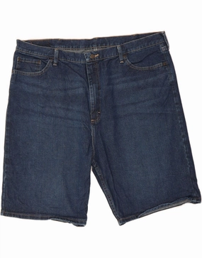 WRANGLER Mens Relaxed Fit Denim Shorts W42 Medium  Blue Cotton Sporty Vibe Wear