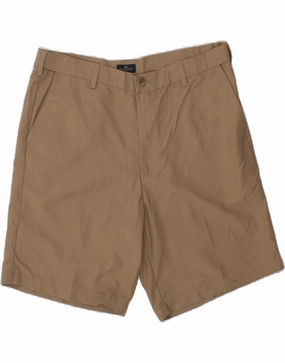 Casual Layers Breathable Performance Fit DOCKERS Mens Chino Shorts W38 XL Beige Polyester