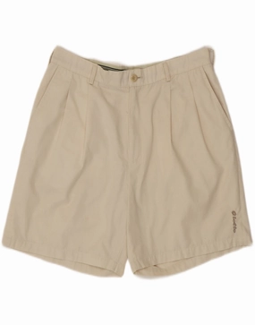 Versatile Design All Day Comfort LOTTO Mens Pegged Chino Shorts W34 Large Beige