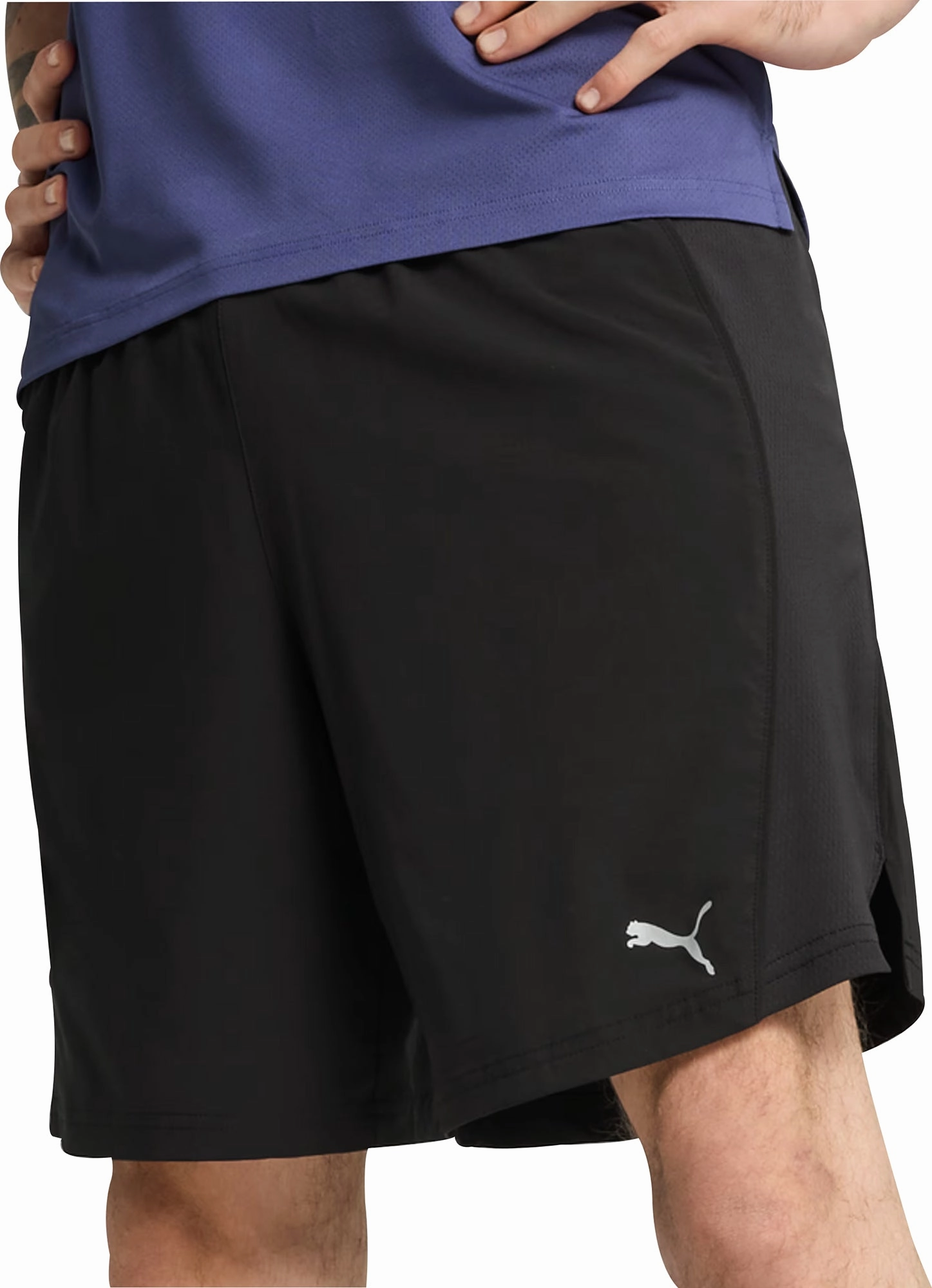 Puma Velocity 7 Inch Mens Running Shorts - Black evening dress Warm Vibe