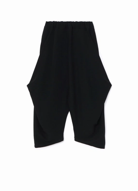 Recycled fibers Casual Fit Design DOUBLE SATIN BIG DARTS PANTS