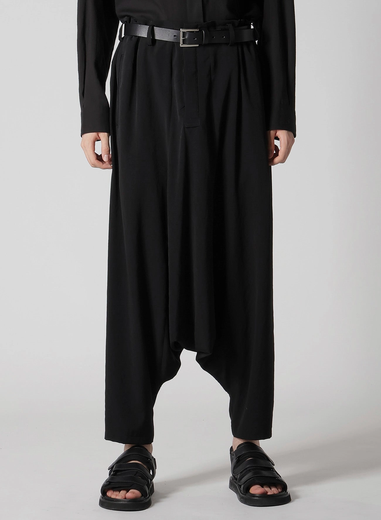 Comfortable Fashion TA TUXEDO GUSSET SARROUEL PANTS