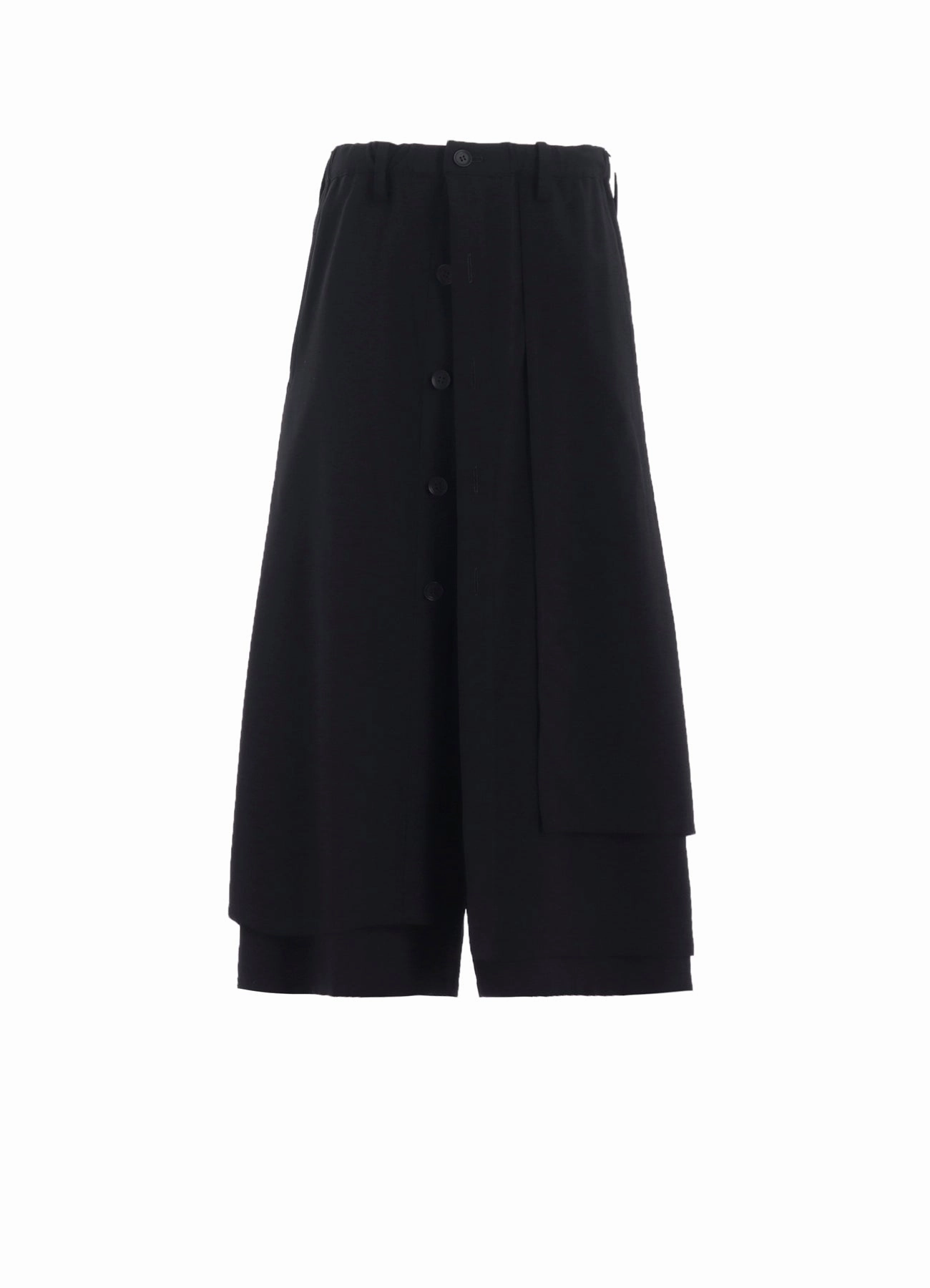 Core Fit WOOL GAUZE WRAP PANTS