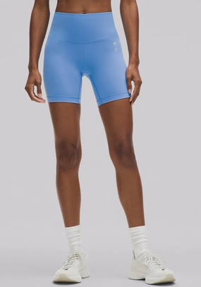 Wunder Train High-Rise Short 6" Elastic waist Balanced Fit