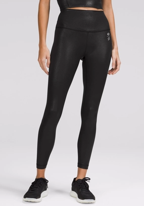 Functional Comfort Body-Hugging Wear Wunder Train High-Rise Tight 25" Foil