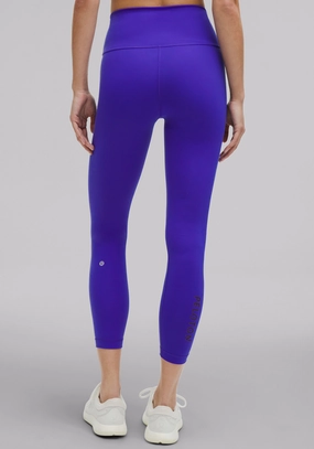 Wunder Train High-Rise Tight 25" Comfortable Wear Grid Pattern