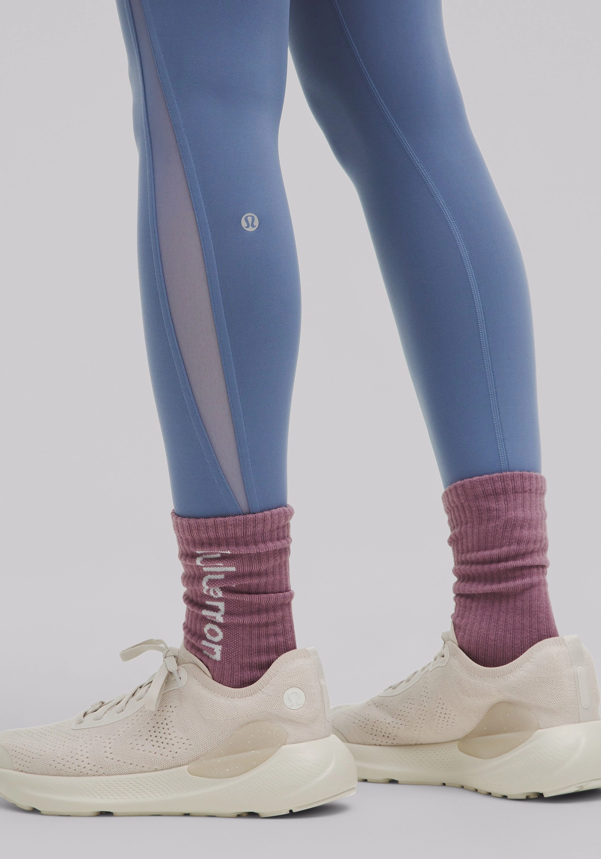 Wunder Train Mesh Panel High-Rise Tight 25" Moisture Wicking All Ages