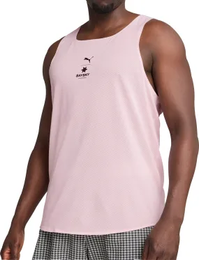 water storage Puma X SAYSKY Mens Running Vest - Pink