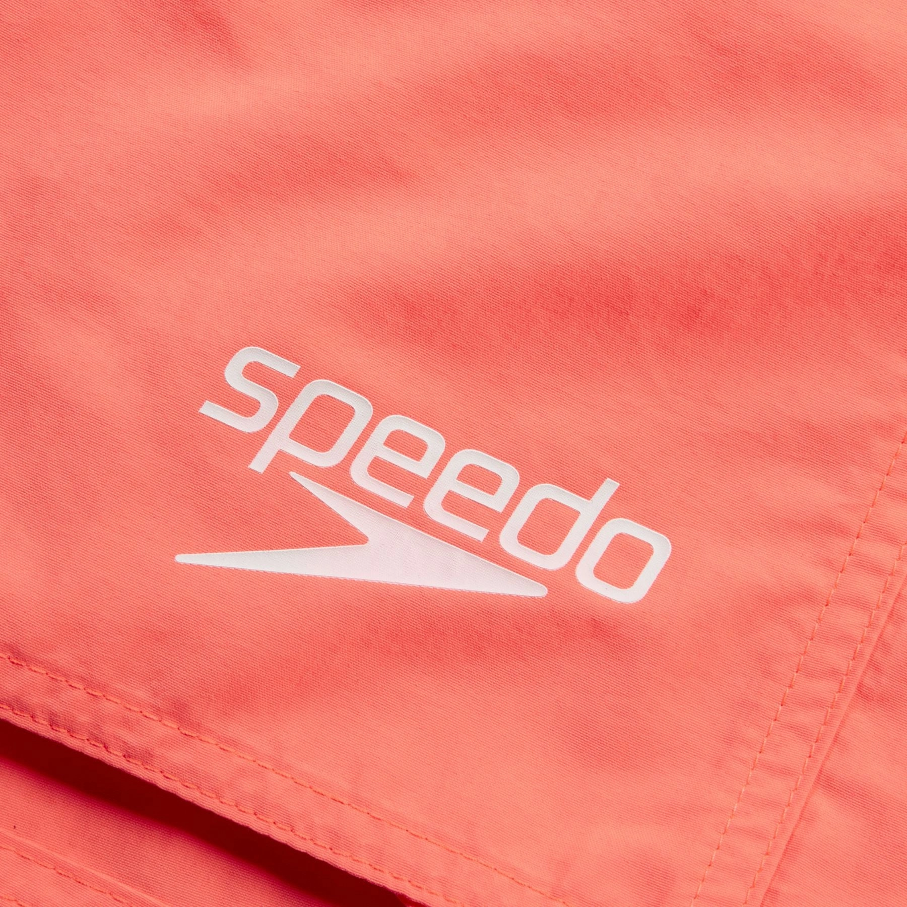 Speedo Essentials 16 Inch Mens Swim Shorts - Red Travel Essential High Durability Fibers