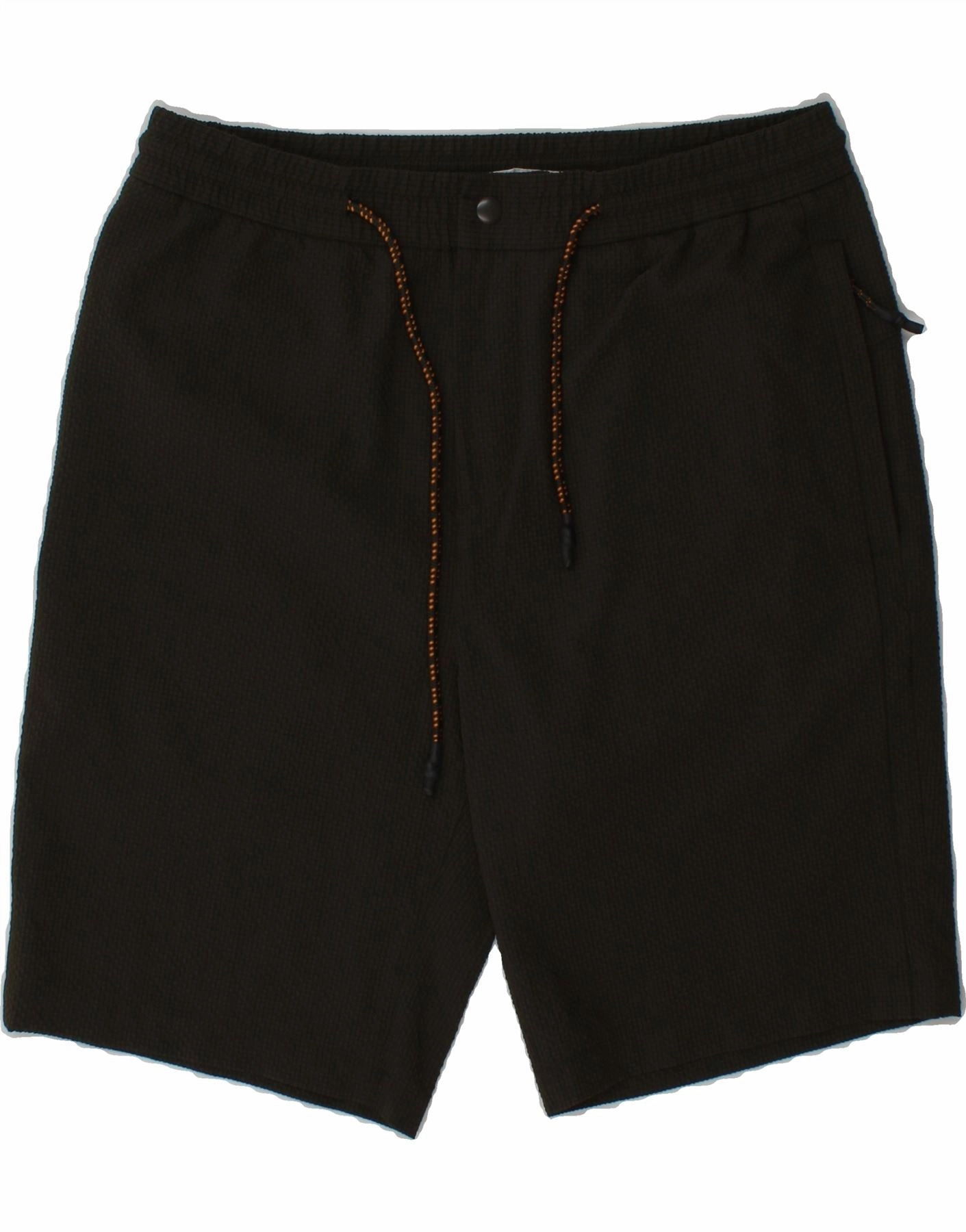 ZARA Mens Casual Shorts Small W30 Khaki Stain Release Finish