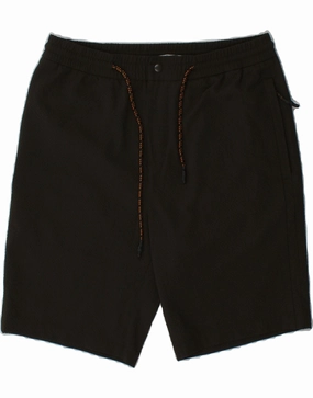 ZARA Mens Casual Shorts Small W30 Khaki Stain Release Finish