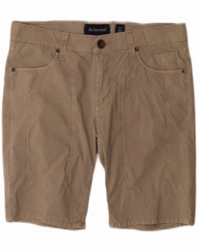 Home Style JECKERSON Mens Casual Shorts  W32 Medium Beige Cotton