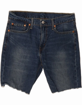 Comfy Layers Classic Fit LEVI'S Mens 511 Denim Shorts W33 Medium Blue Cotton