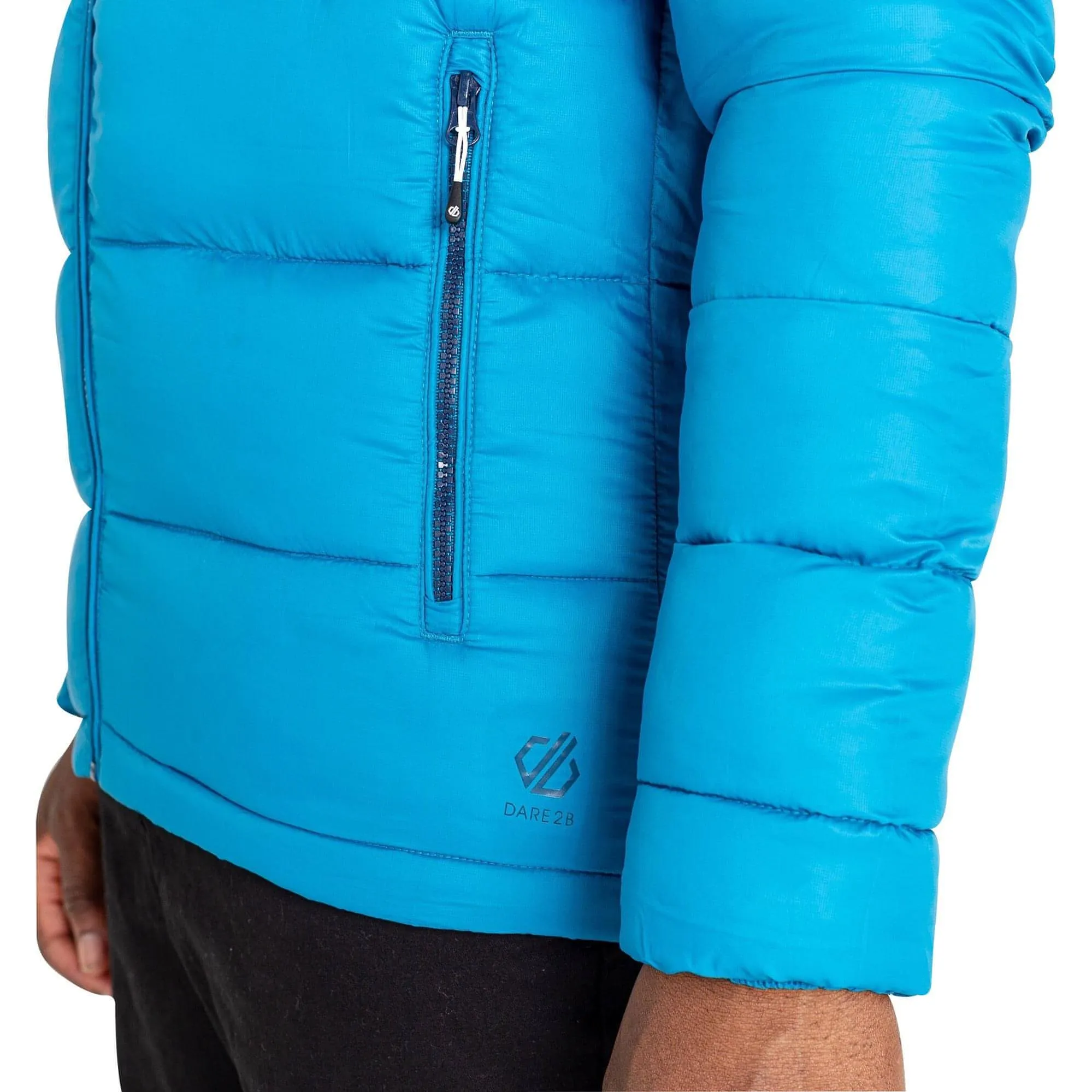 Skinny Fit Dare2B Elite Hot Shot Mens Insulated Jacket - Blue