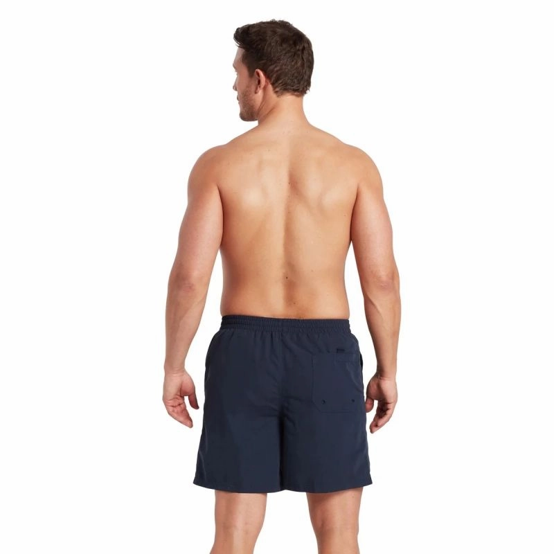 ZOGGS Mens Penrith 17-inch Ecodura Swim Short Trendy-Design Neutral-Palette