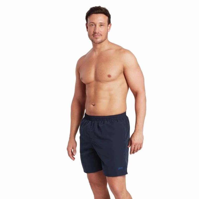 ZOGGS Mens Penrith 17-inch Ecodura Swim Short Smooth Lock Zippers Wide waistband