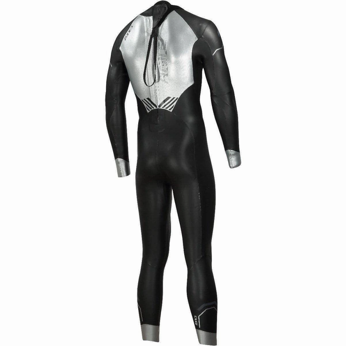 Zone3 Agile Mens Wetsuit - Black AntiChafe Seam Placement