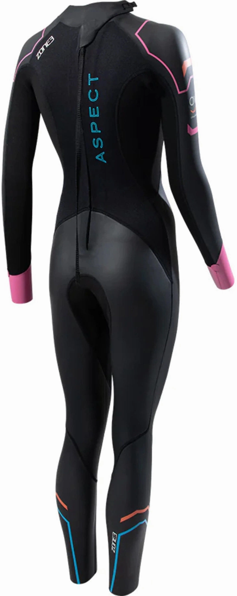 Multidirectional Flex Zone3 Aspect Breaststroke Womens Wetsuit - Black