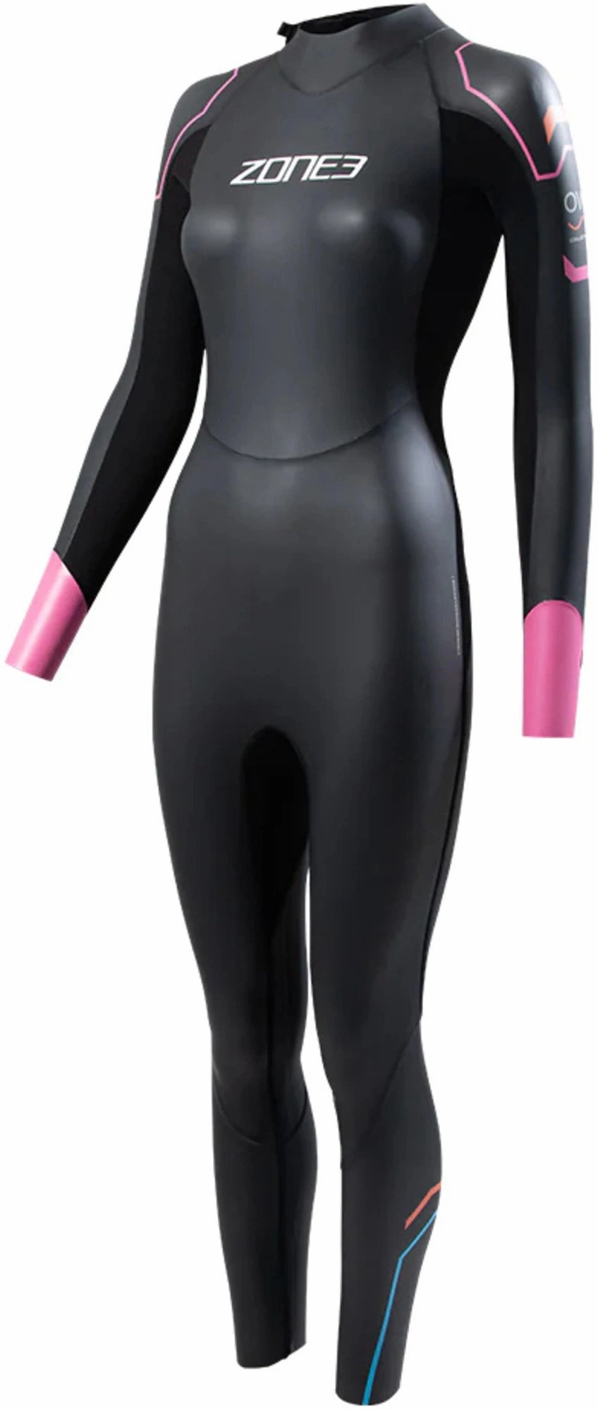 UltraLightweightBuild NeutralFloatingMaterial Zone3 Aspect Breaststroke Womens Wetsuit - Black