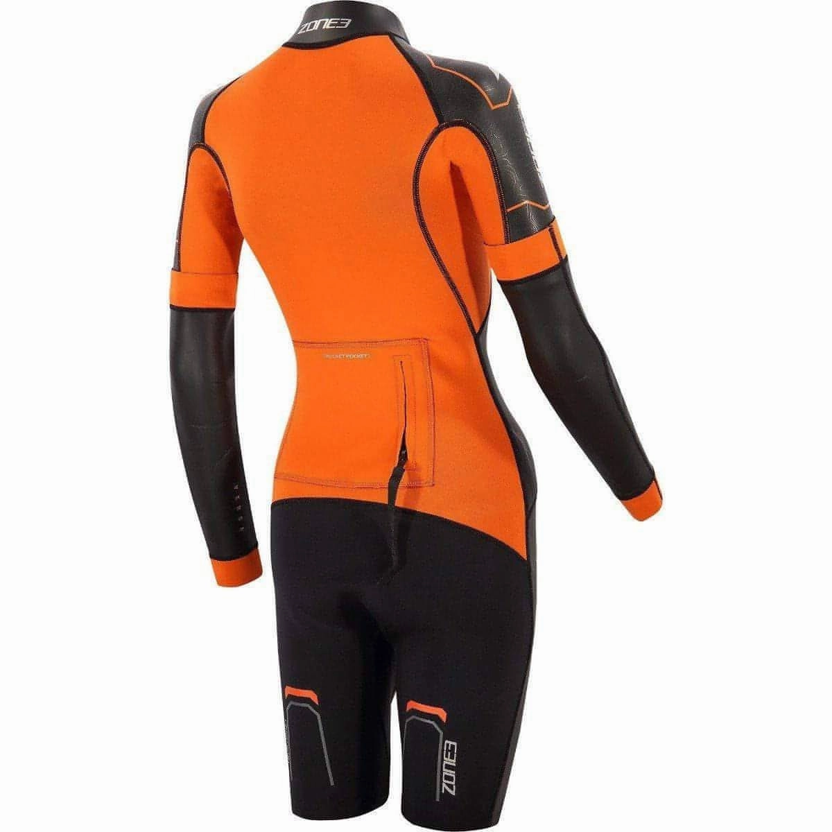 Zone3 Versa Womens Multi Sport Wetsuit - Black NonRestrictive Fit